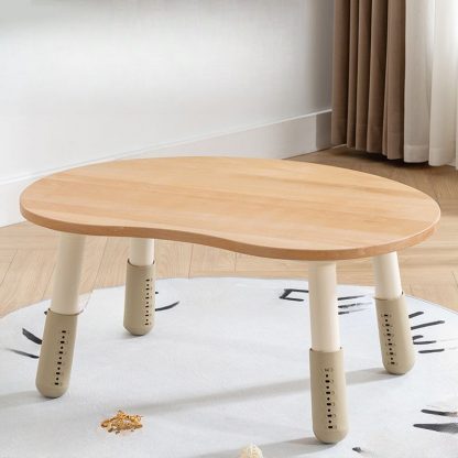 "Multi-levelled Lumber Children Computer Desk in Unfinished Color"